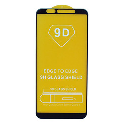 Protective Glass for Huawei P Smart black 9D Glass Shield