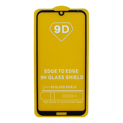 Protective Glass for Huawei Y5 (2019) black 9D Glass Shield