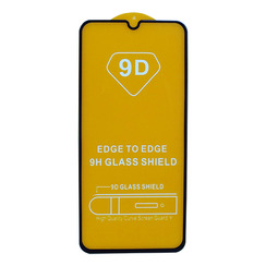 Защитное стекло для Huawei Y6P черный 9D Glass Shield