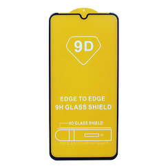 Protective Glass for Huawei Y7 (2019) black 9D Glass Shield