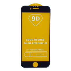 Захисне скло для iPhone 6/7/8/SE2 чорний 9D Glass Shield