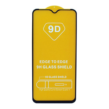 Защитное стекло для Oppo A12/A12S/A5S черный 9D Glass Shield