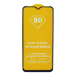 Захисне скло для Oppo A12/A12S/A5S чорний 9D Glass Shield