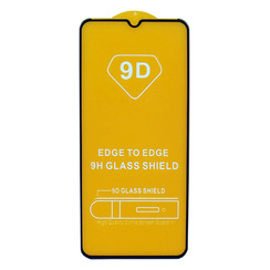 Захисне скло для Oppo A15/A15S/A17/A31/A57S чорний 9D Glass Shield