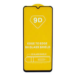Захисне скло для Poco C40 чорний 9D Glass Shield