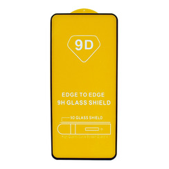 Захисне скло для Poco F3/F4 чорний 9D Glass Shield