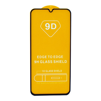 Защитное стекло для Samsung A01 (2020) A015 черный 9D Glass Shield