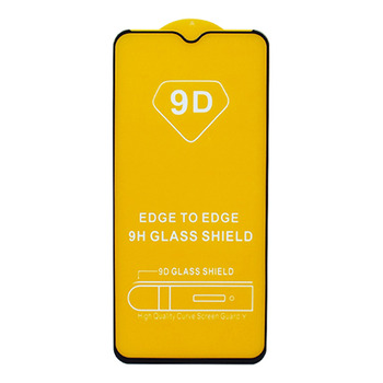 Protective Glass for Samsung A20S (2019) A207 black 9D Glass Shield