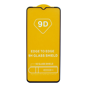 Защитное стекло для Samsung A22 5G (2021) A226 черный 9D Glass Shield