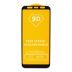 Захисне скло для Samsung J4 Plus/J6 Plus/A7 (2018) J415/J615/A750 чорний 9D Glass Shield