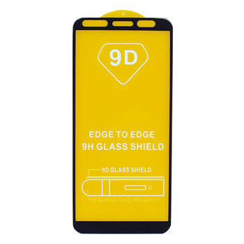 Защитное стекло для Samsung J6/A6 (2018) J600/A600 черный 9D Glass Shield