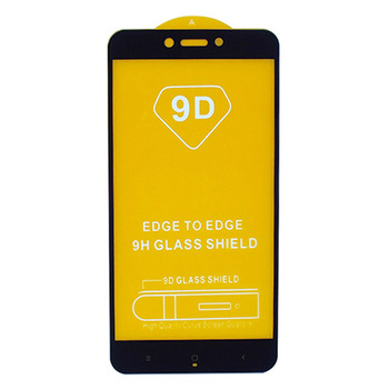 Protective Glass for Xiaomi Redmi 4X black 9D Glass Shield
