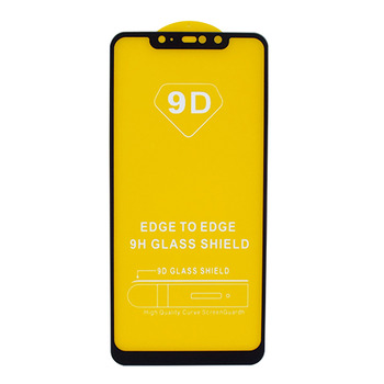 Protective Glass for Xiaomi Redmi Note 6 Pro black 9D Glass Shield