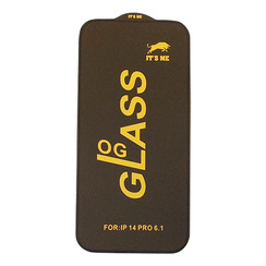 Protective Glass for iPhone 14 Pro black OG It`s Me