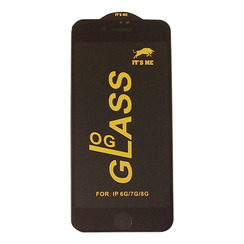 Protective Glass for iPhone 6/7/8/SE2 black OG It`s Me