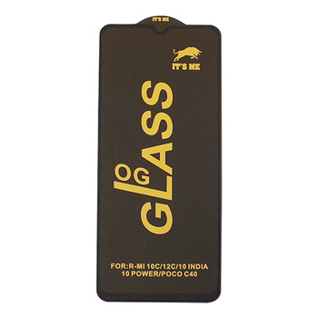 Protective Glass for Poco C40 black OG It`s Me