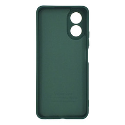 Silicone Case for Oppo A38 green Fashion Color. Фото 2