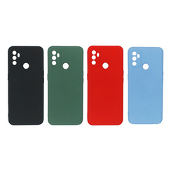 Silicone Case for Oppo A53 green Fashion Color. Фото 3