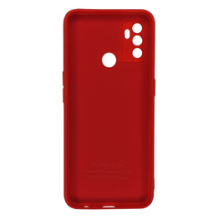 Силіконовий чохол для Oppo A53 червоний Fashion Color. Фото 2