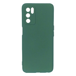 Silicone Case for Oppo A54S green Fashion Color