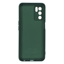 Силиконовый чехол для Oppo A54S зеленый Fashion Color. Фото 2