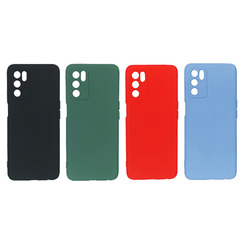 Silicone Case for Oppo A54S green Fashion Color. Фото 3