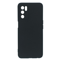 Силіконовий чохол для Oppo A54S чорний Fashion Color