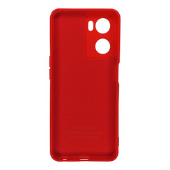 Силиконовый чехол для Oppo A57S красный Fashion Color. Фото 2