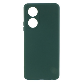 Силиконовый чехол для Oppo A58 зеленый Fashion Color