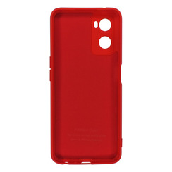 Силиконовый чехол для Oppo A76 красный Fashion Color. Фото 2