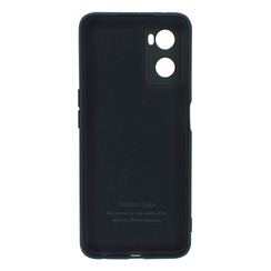 Silicone Case for Oppo A76 black Fashion Color. Фото 2