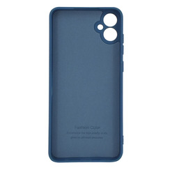 Силиконовый чехол для Samsung A05 (2023) A055 синий Fashion Color. Фото 2