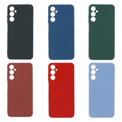 Silicone Case for Samsung A05S (2023) A057 green Fashion Color. Фото 3