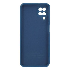 Силіконовий чохол для Samsung A12 (2021) A125 синій Fashion Color. Фото 2