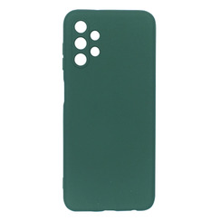 Силиконовый чехол для Samsung A13 (2022) A135 зеленый Fashion Color