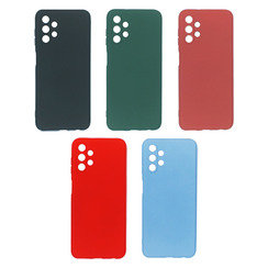 Silicone Case for Samsung A13 (2022) A135 red Fashion Color. Фото 3