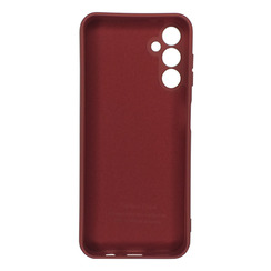 Силиконовый чехол для Samsung A14 (2023) A145 бордовый Fashion Color. Фото 2