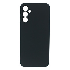 Силиконовый чехол для Samsung A14 (2023) A145 черный Fashion Color