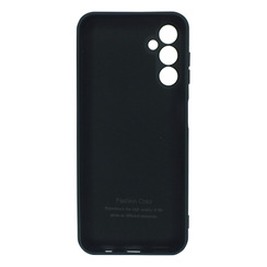 Силиконовый чехол для Samsung A14 (2023) A145 черный Fashion Color. Фото 2
