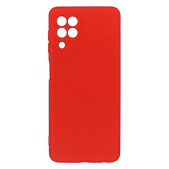 Silicone Case for Samsung A22/M32 (2021) A225/M325 red Fashion Color