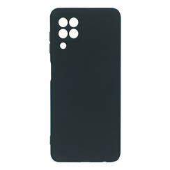 Силиконовый чехол для Samsung A22/M32 (2021) A225/M325 черный Fashion Color