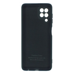 Силиконовый чехол для Samsung A22/M32 (2021) A225/M325 черный Fashion Color. Фото 2