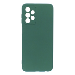 Силиконовый чехол для Samsung A23 (2022) A235 зеленый Fashion Color
