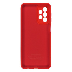 Силиконовый чехол для Samsung A23 (2022) A235 красный Fashion Color. Фото 2