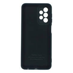 Силиконовый чехол для Samsung A23 (2022) A235 черный Fashion Color. Фото 2