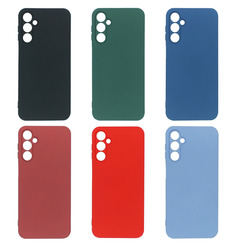 Silicone Case for Samsung A24 (2023) A245 green Fashion Color. Фото 3