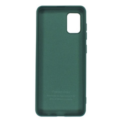 Силиконовый чехол для Samsung A31 (2020) A315 зеленый Fashion Color. Фото 2