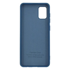 Silicone Case for Samsung A31 (2020) A315 blue Fashion Color. Фото 2