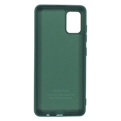 Silicone Case for Samsung A51 (A515) green Fashion Color. Фото 2