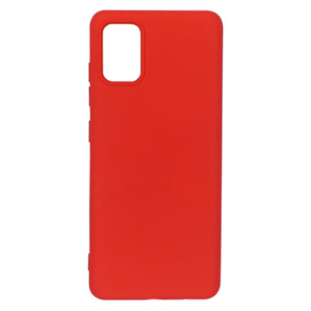 Silicone Case for Samsung A51 (A515) red Fashion Color